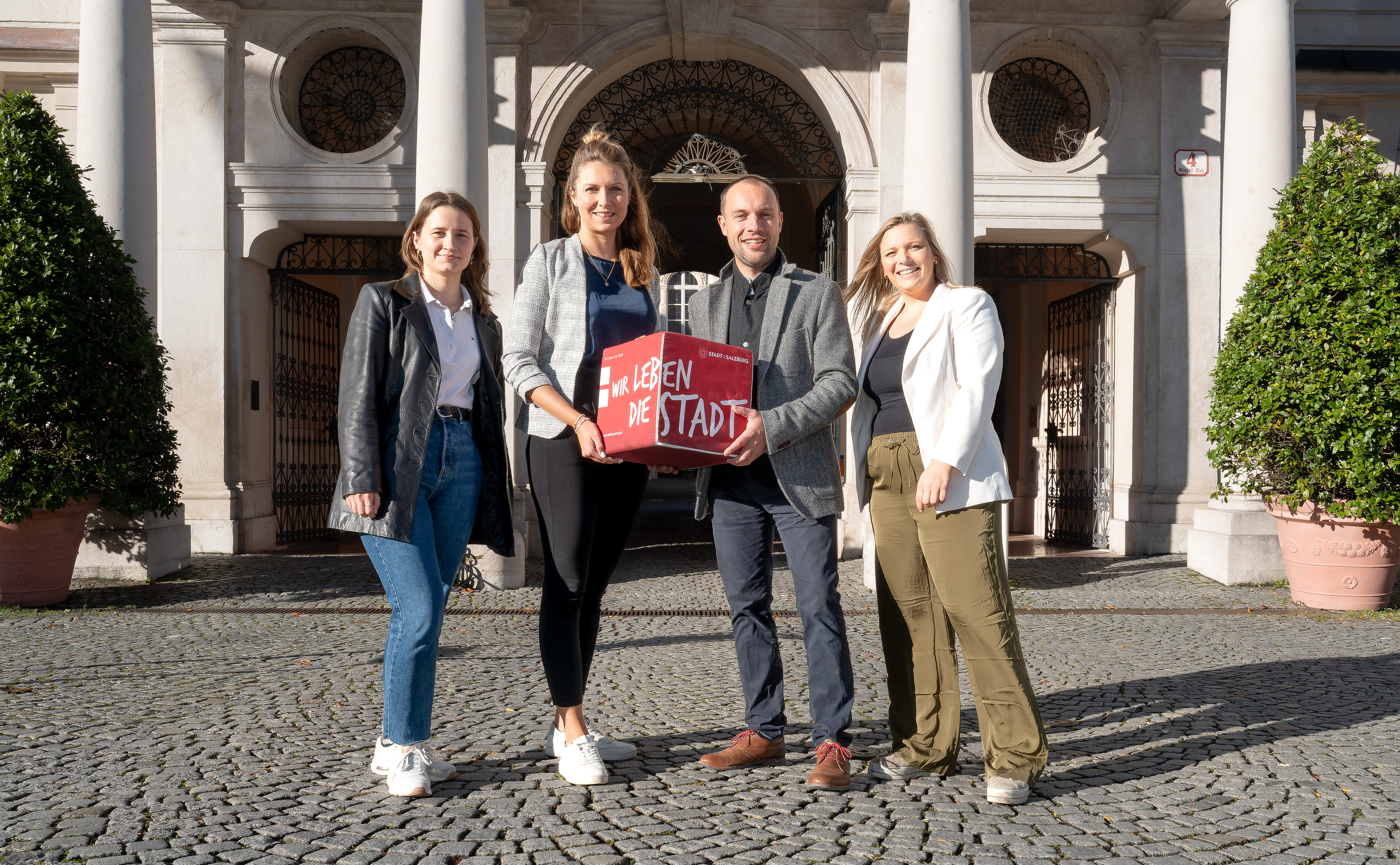 Das junge Team der Pionierstadt