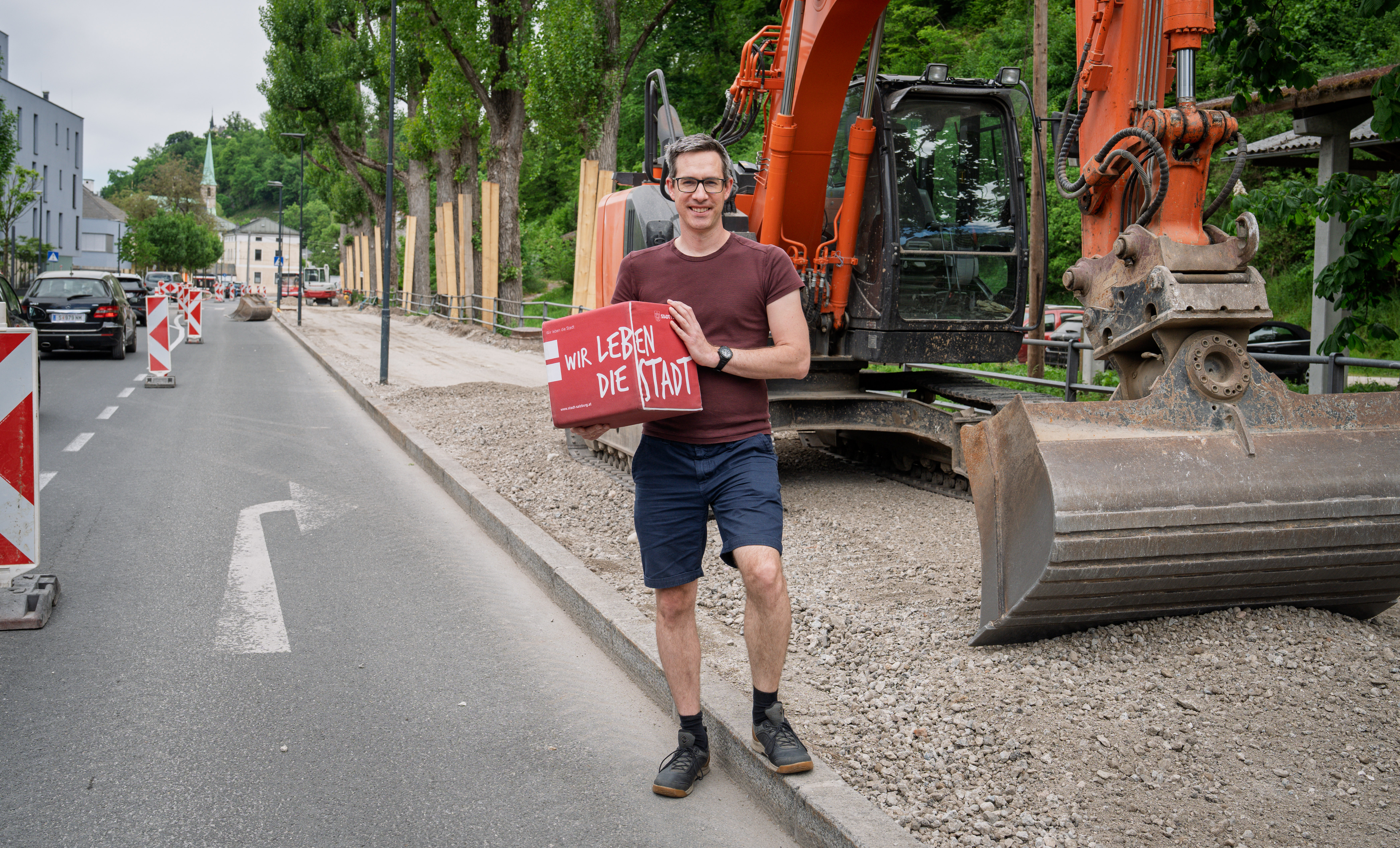Verbesserungen entlang der Leopoldskronstraße