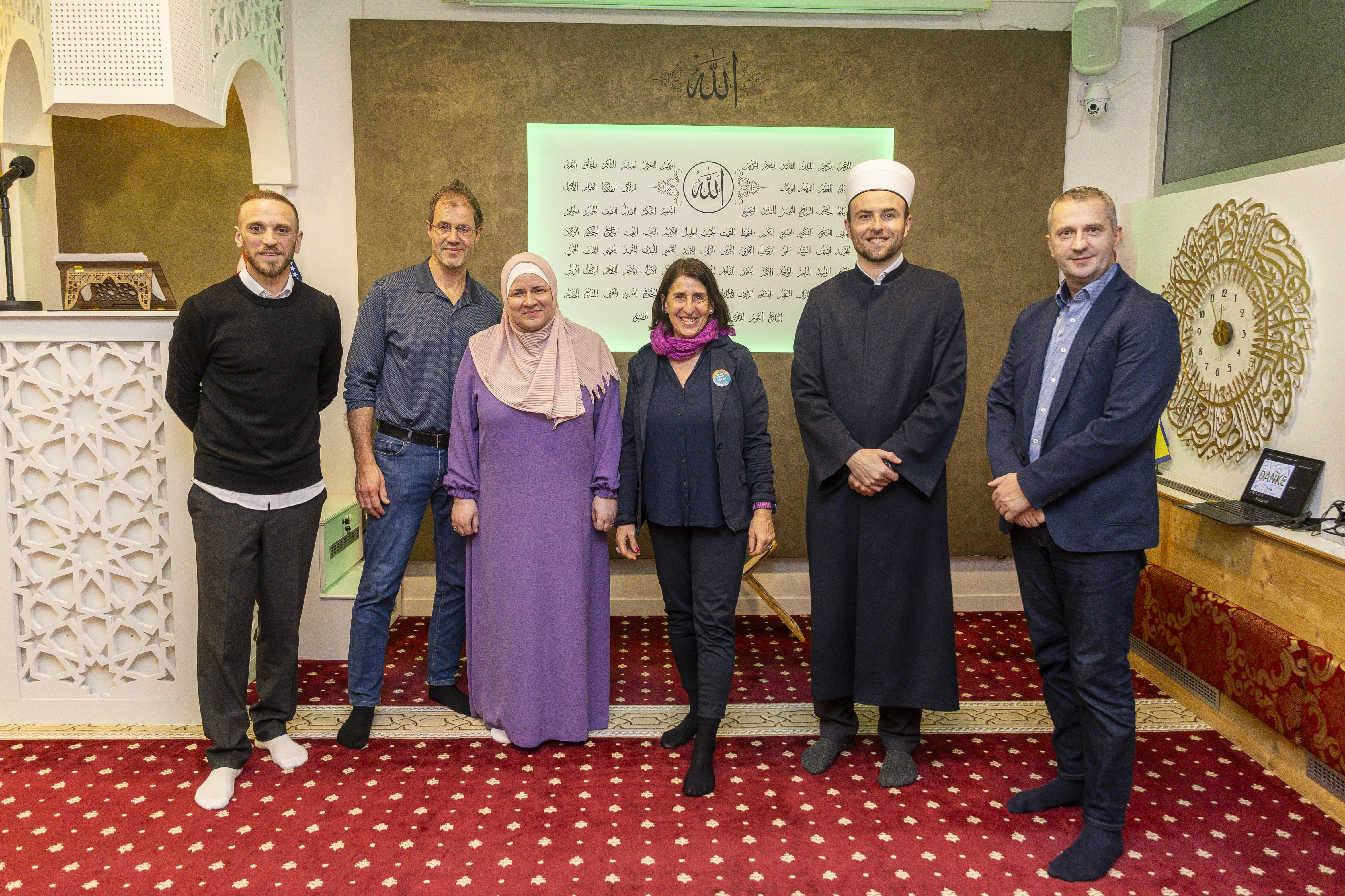 Besuch der bosnischen Moschee Besuch der bosnischen Moschee