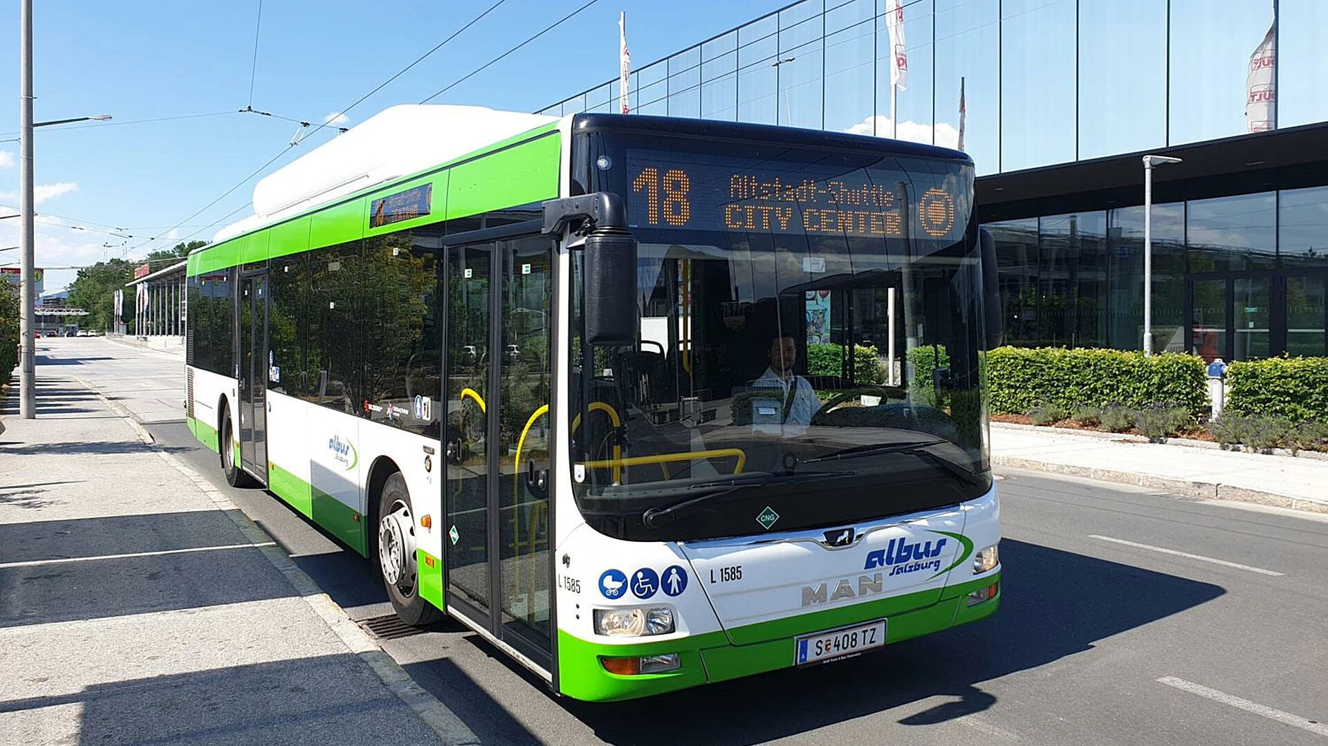 Shuttle-Bus in die Altstadt