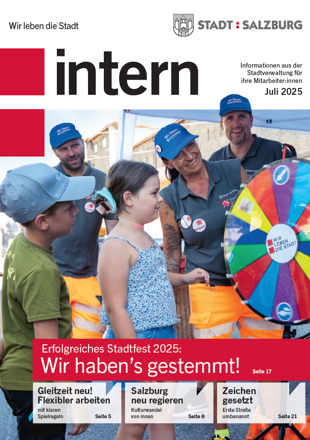 Titelbild Intern Juli 2025.