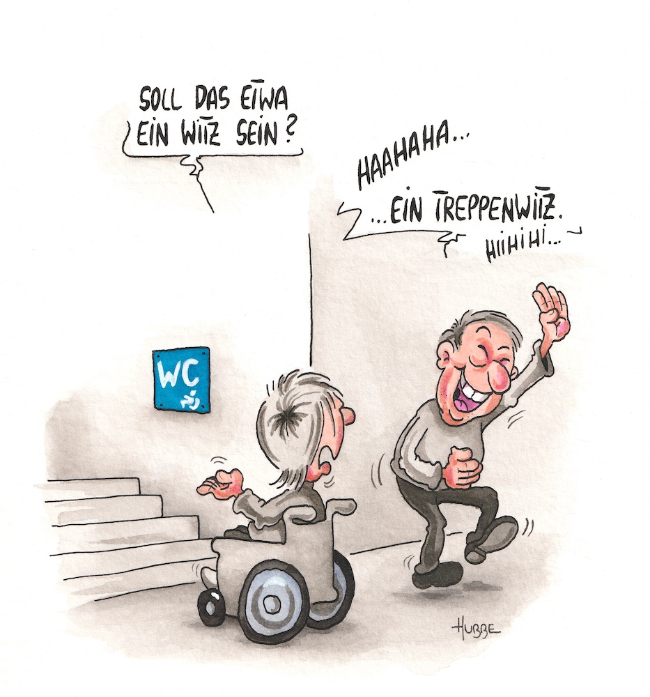 Der Stammtisch Barrierefrei hilft Barrieren abzubauen!