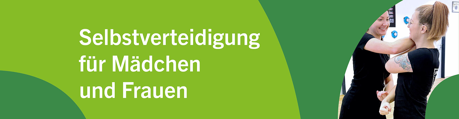 Selbstverteidigungskurse für Mädchen und Frauen