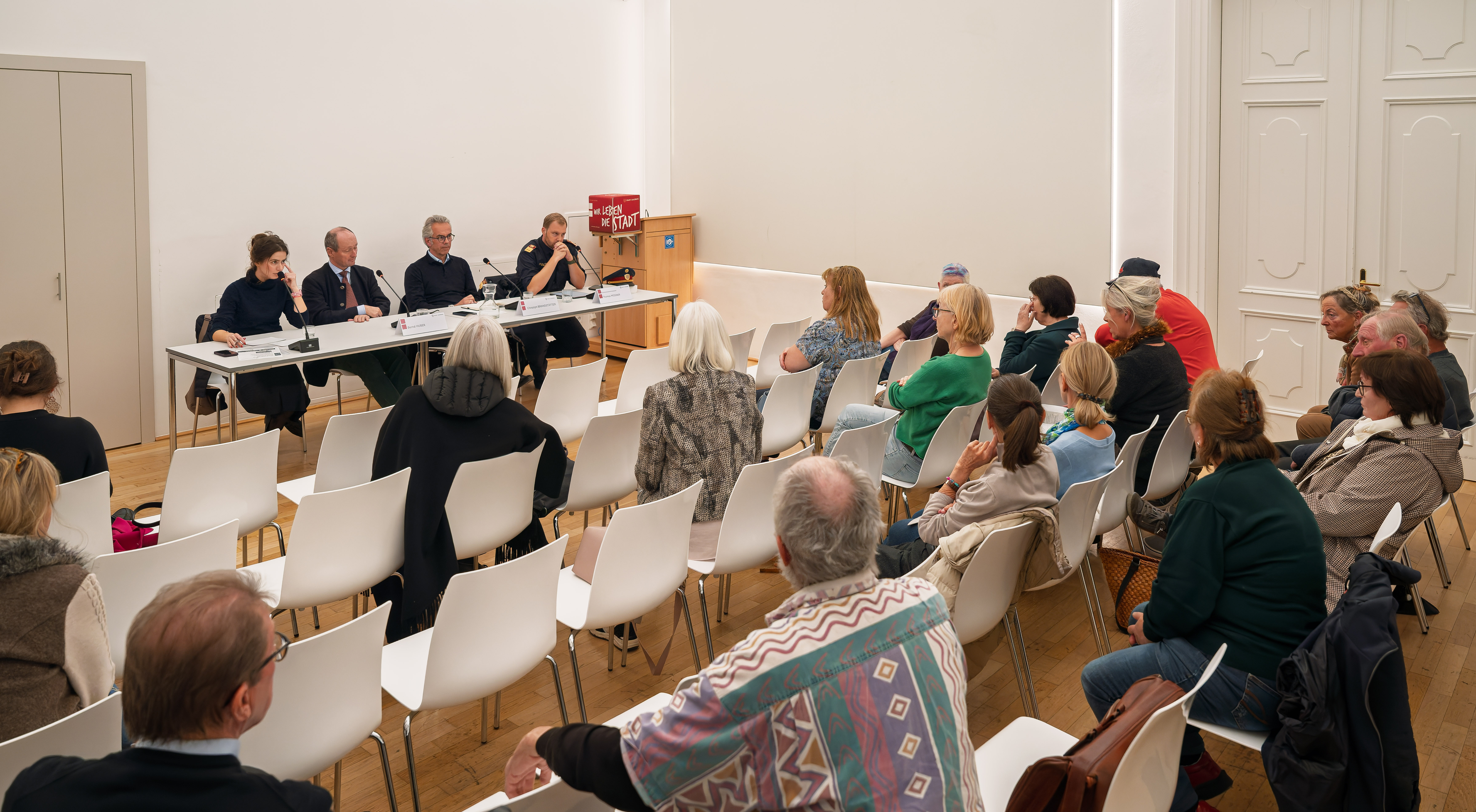 Reges Interesse an der Veranstaltung in der Neustadt