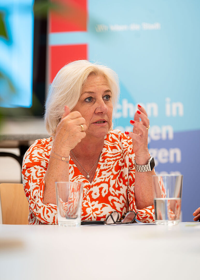 Zuständig für die Bewohnerservicestellen der Stadt: Stadträtin Andrea Brandner
