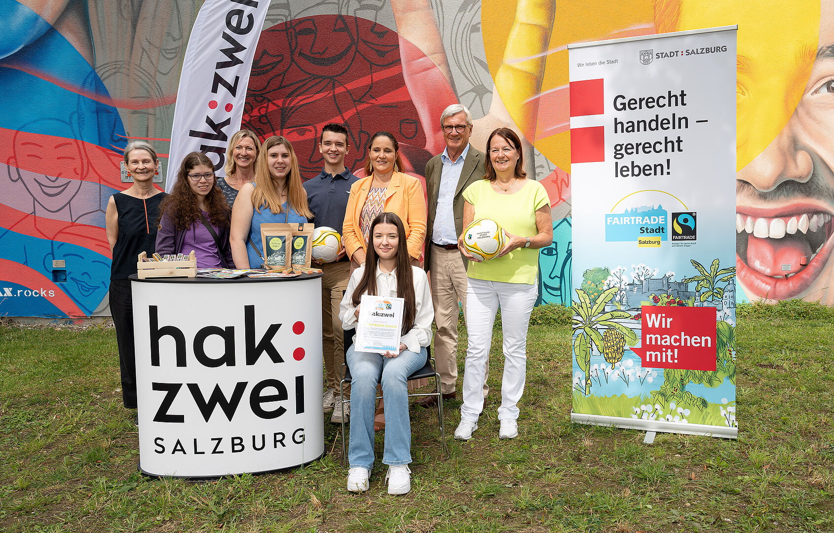 Freuten sich über Auszeichnung: