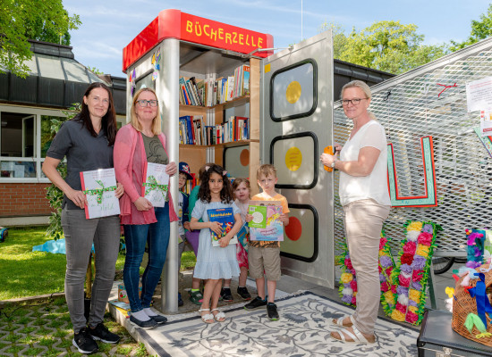 Neue Mini-Bibliothek in Maxglan