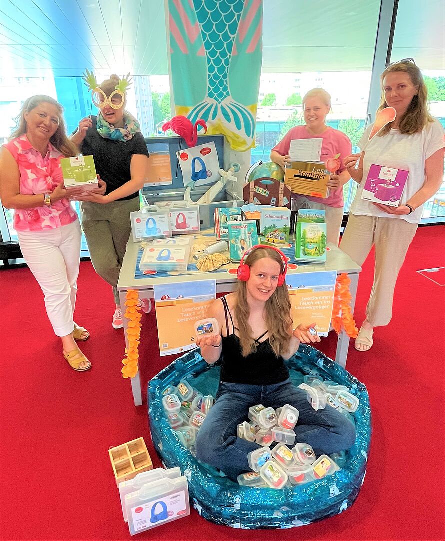 Sommer in der Stadt:Bibliothek