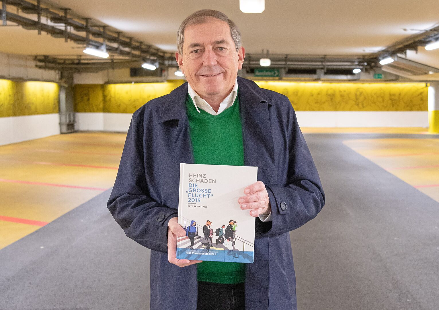 Hat ehrenamtlich Buch zur "Flüchtlingskrise" verfasst: