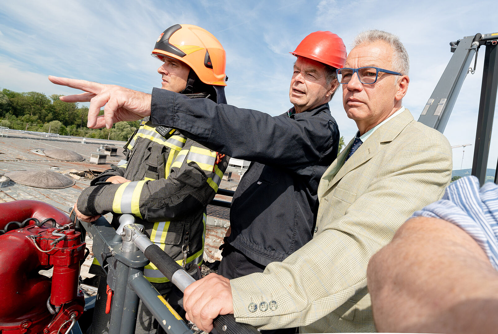 Begutachtung vor Ort: