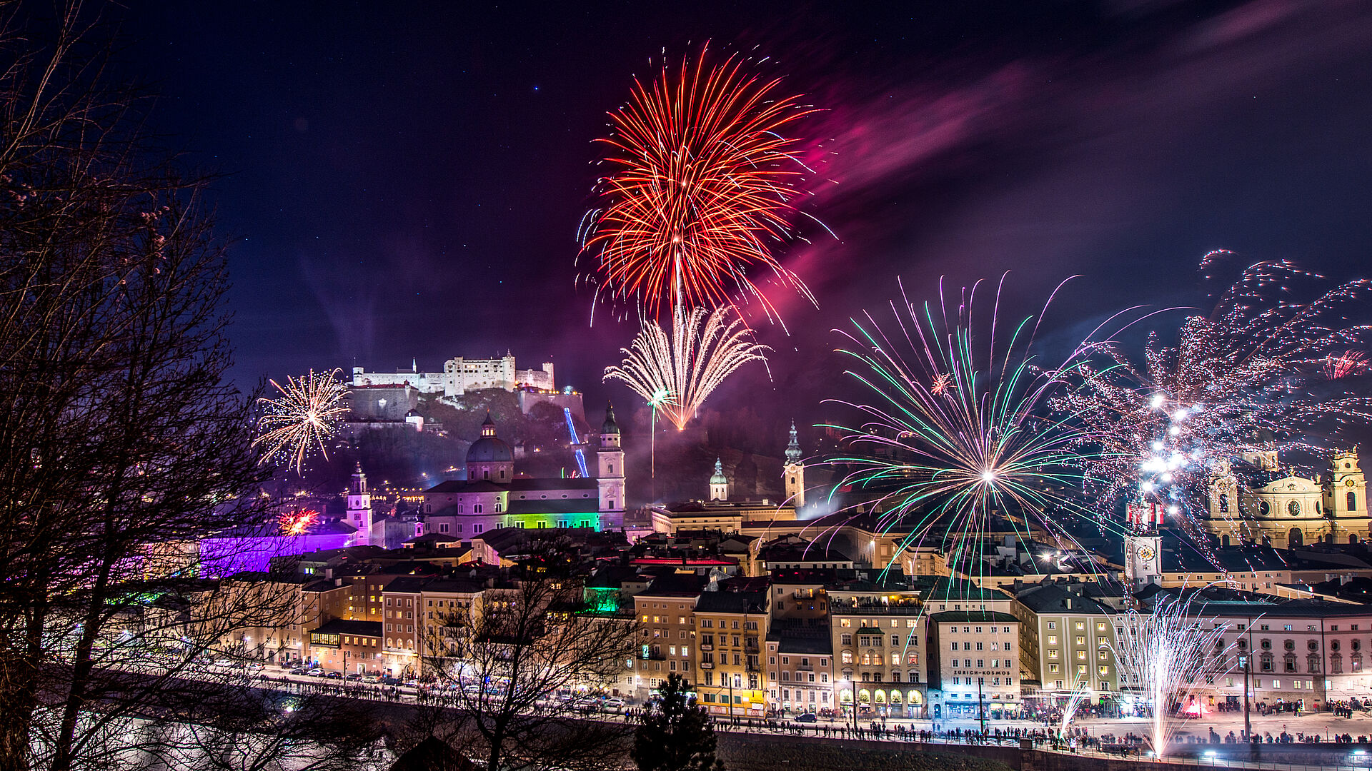 Großes Silvester-Feuerwerk: