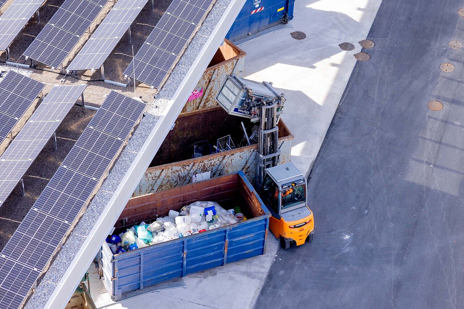 Der Recyclinghof: