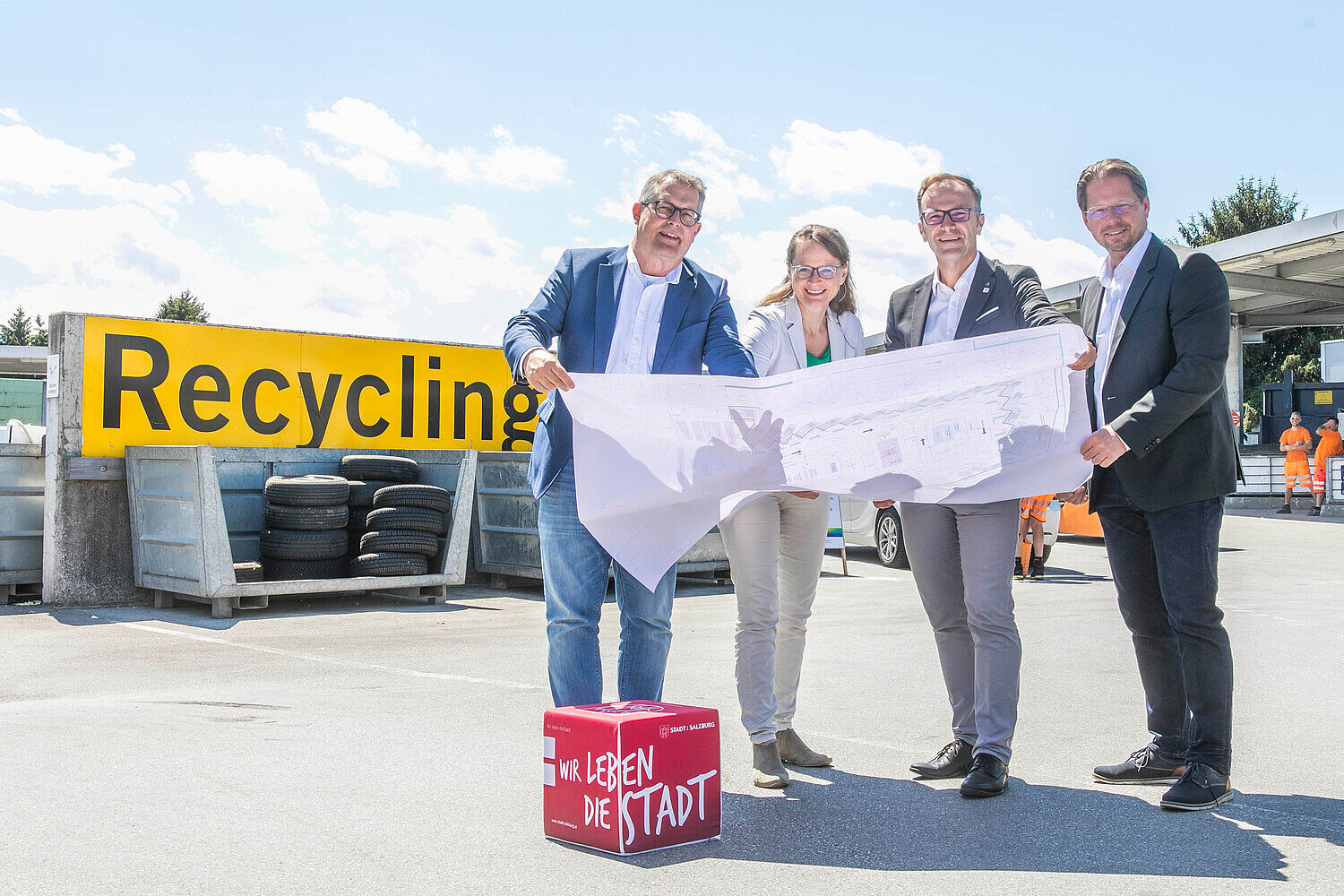 Erweiterung Recyclinghof:
