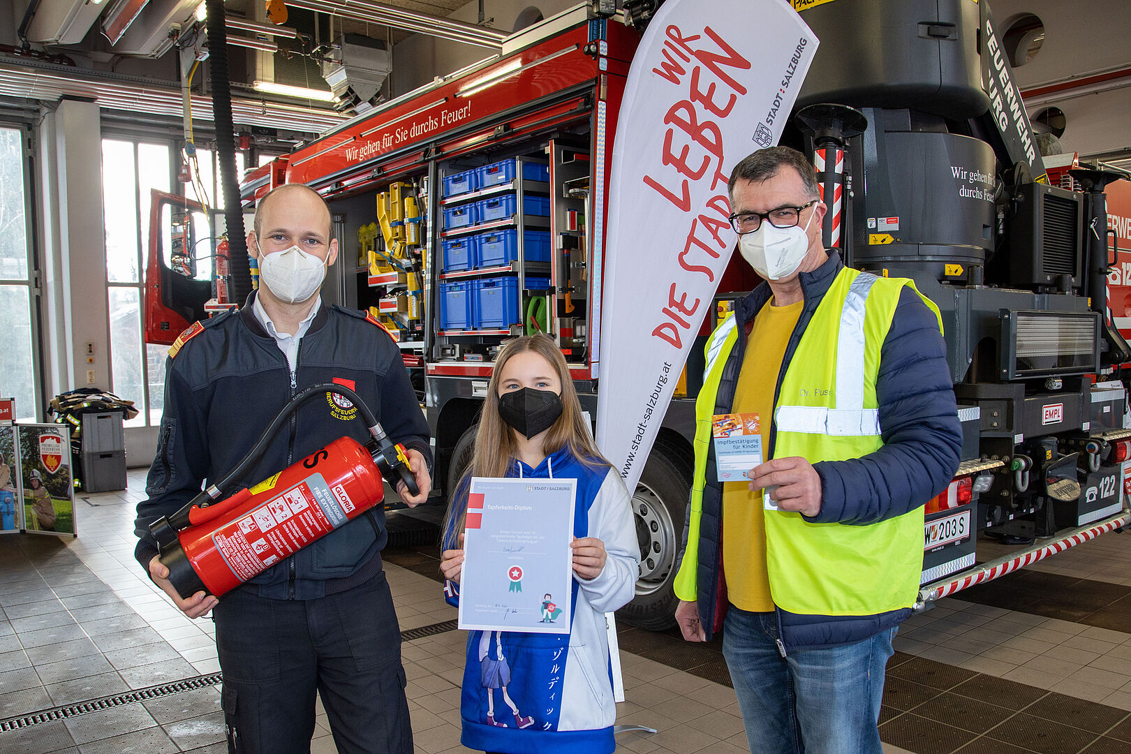 Impfen wie die Feuerwehr: