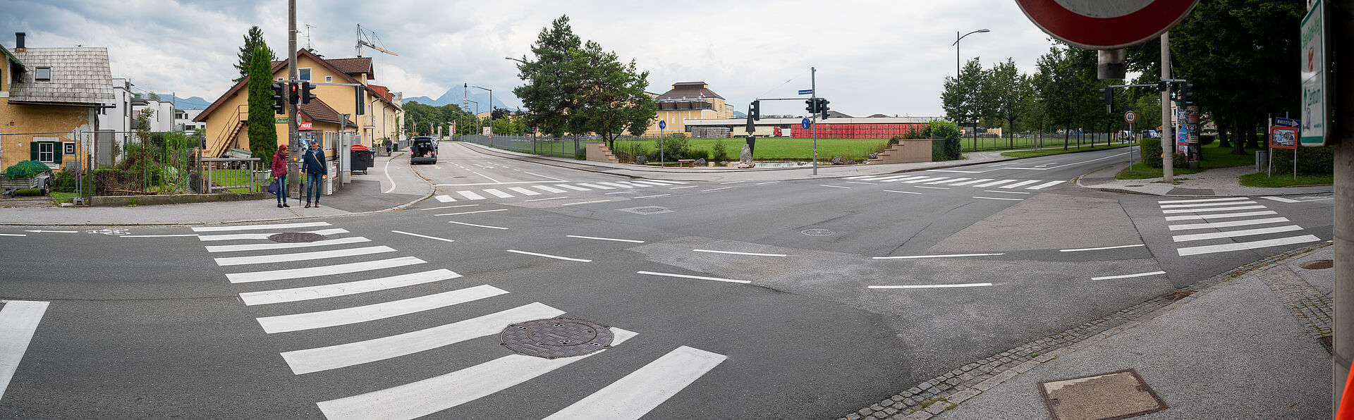 Bräuhausstraße - Ecke Nussdorferstraße (Symbolbild, 2021)