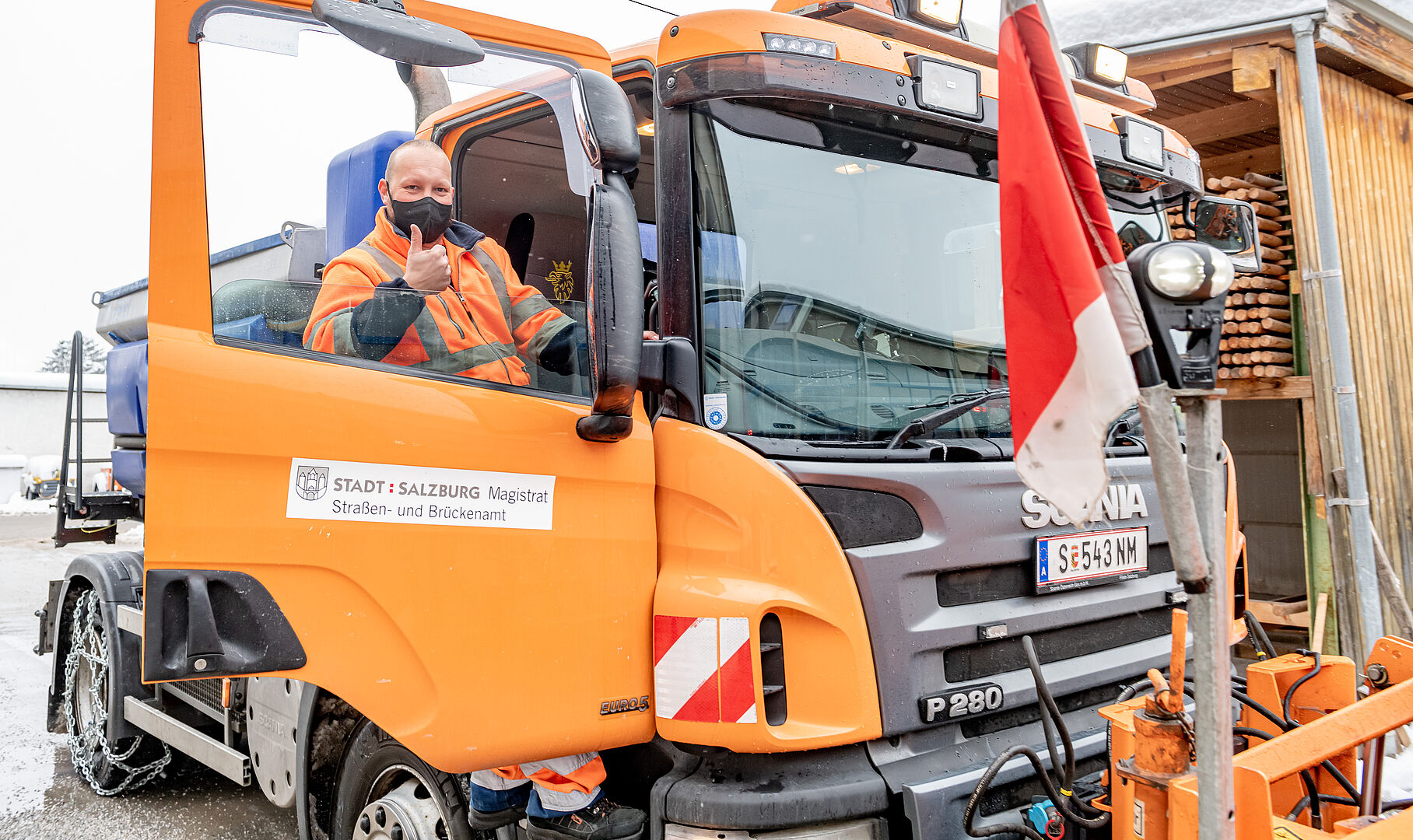 Das Team des Bauhofs ist startklar