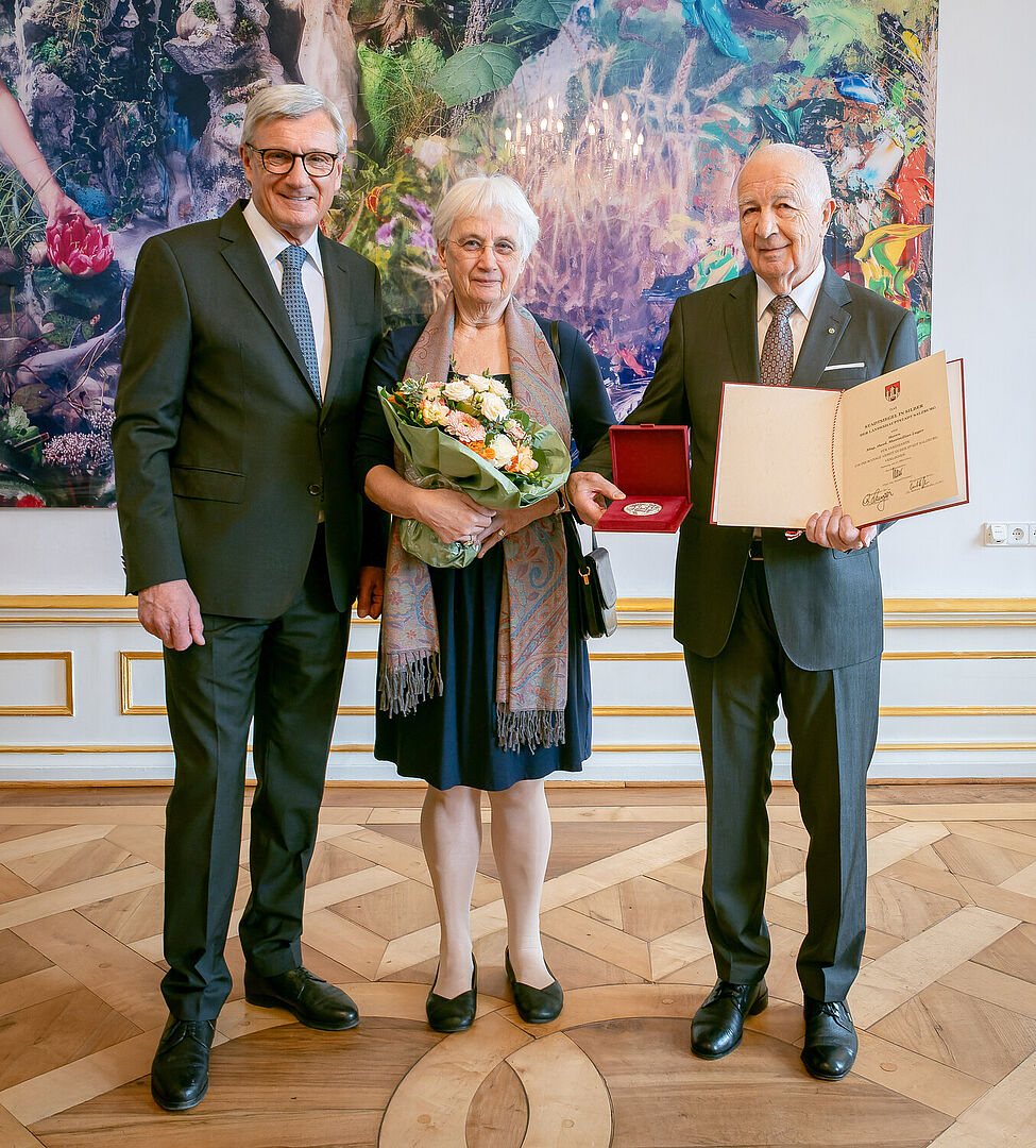Stadtsiegel in Silber für Max Luger