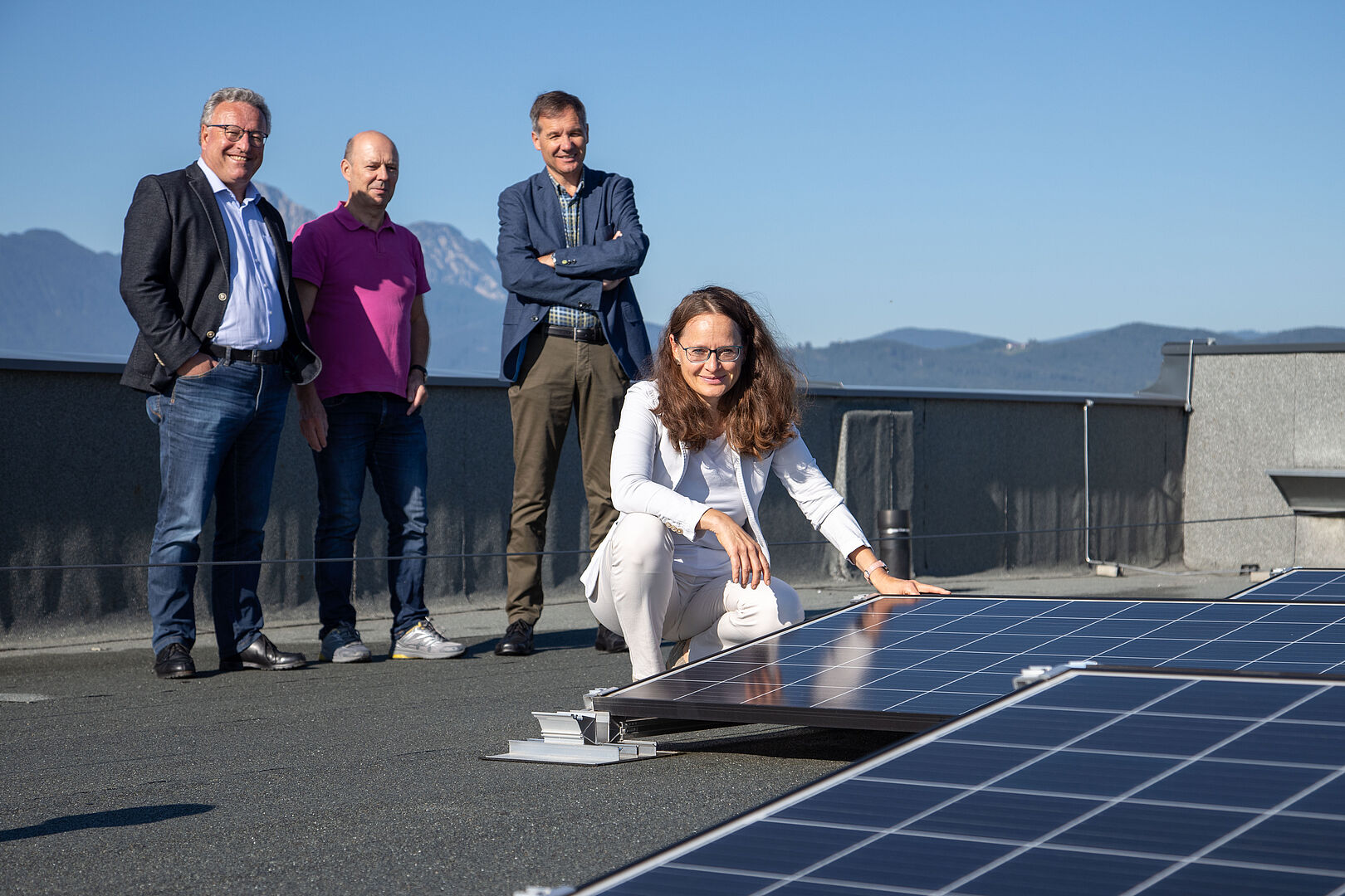 Besichtung Photovoltaikanlage Wirtschaftshof