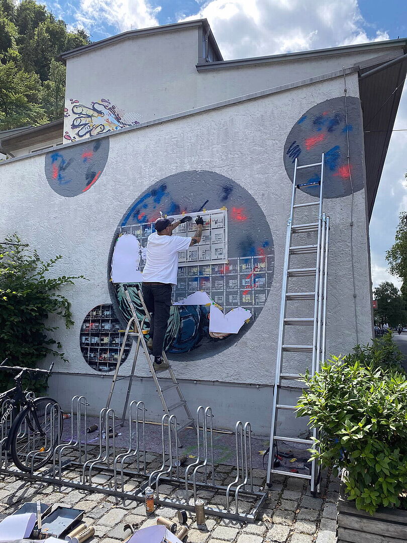 Streetart in Schallmoos