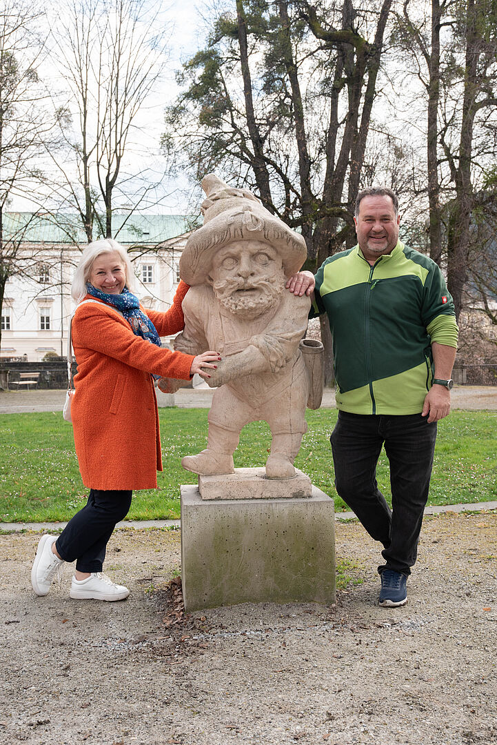 Eröffneten den Zwergerlgarten