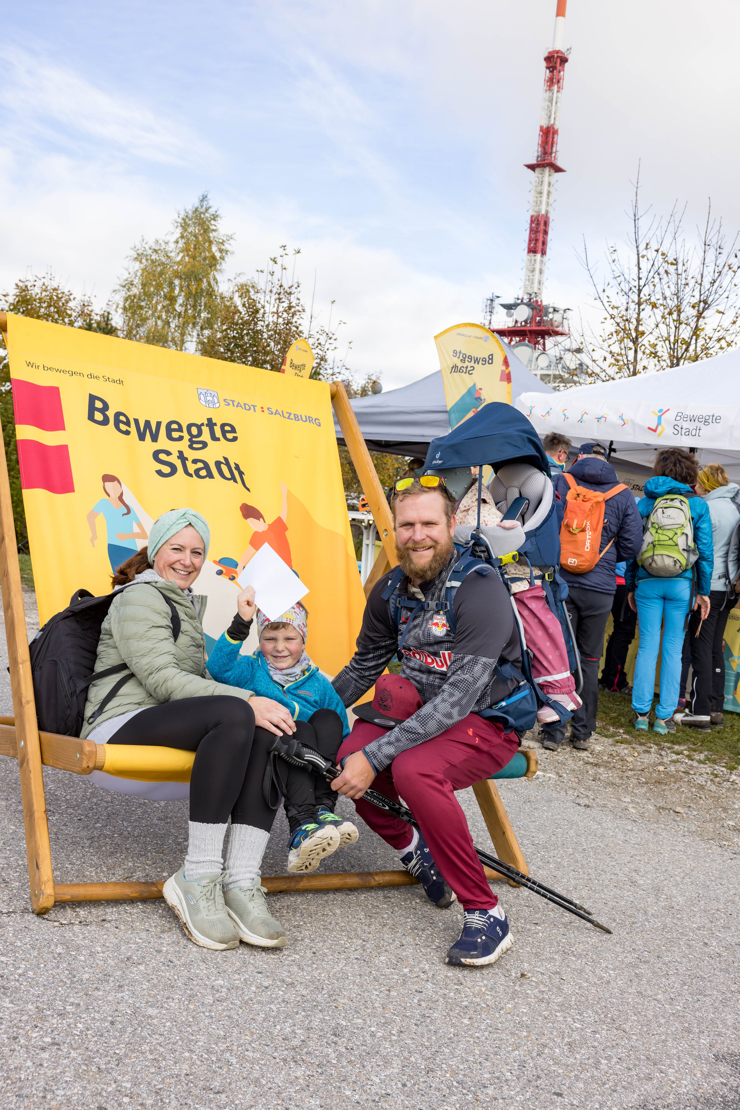 Viele Teilnehmer:innen bei der heurigen Expedition Gaisberg am Nationalfeiertag