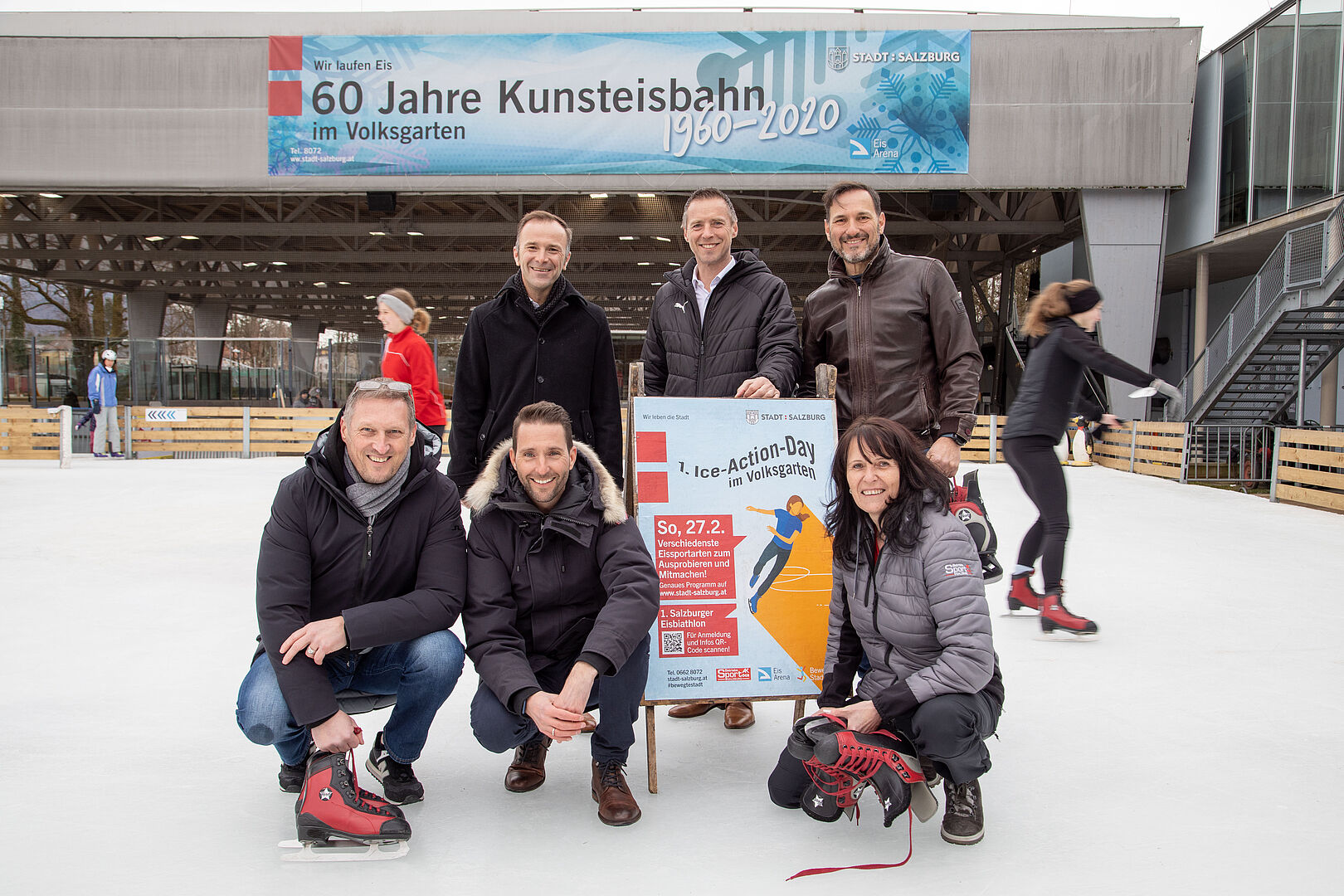 Freuen sich auf den Ice-Action-Day: