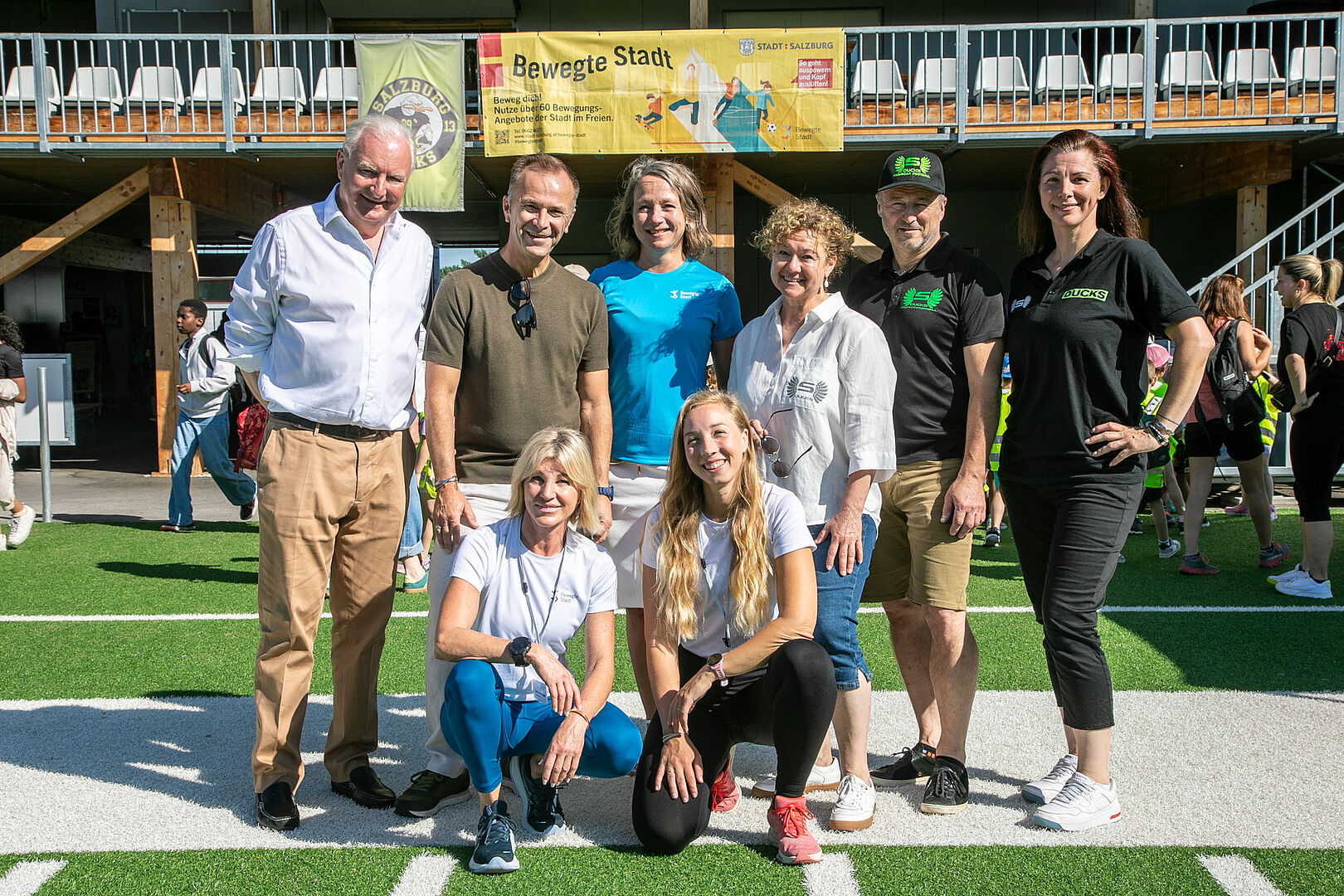 Eröffneten den 5. Sport-Action-Day