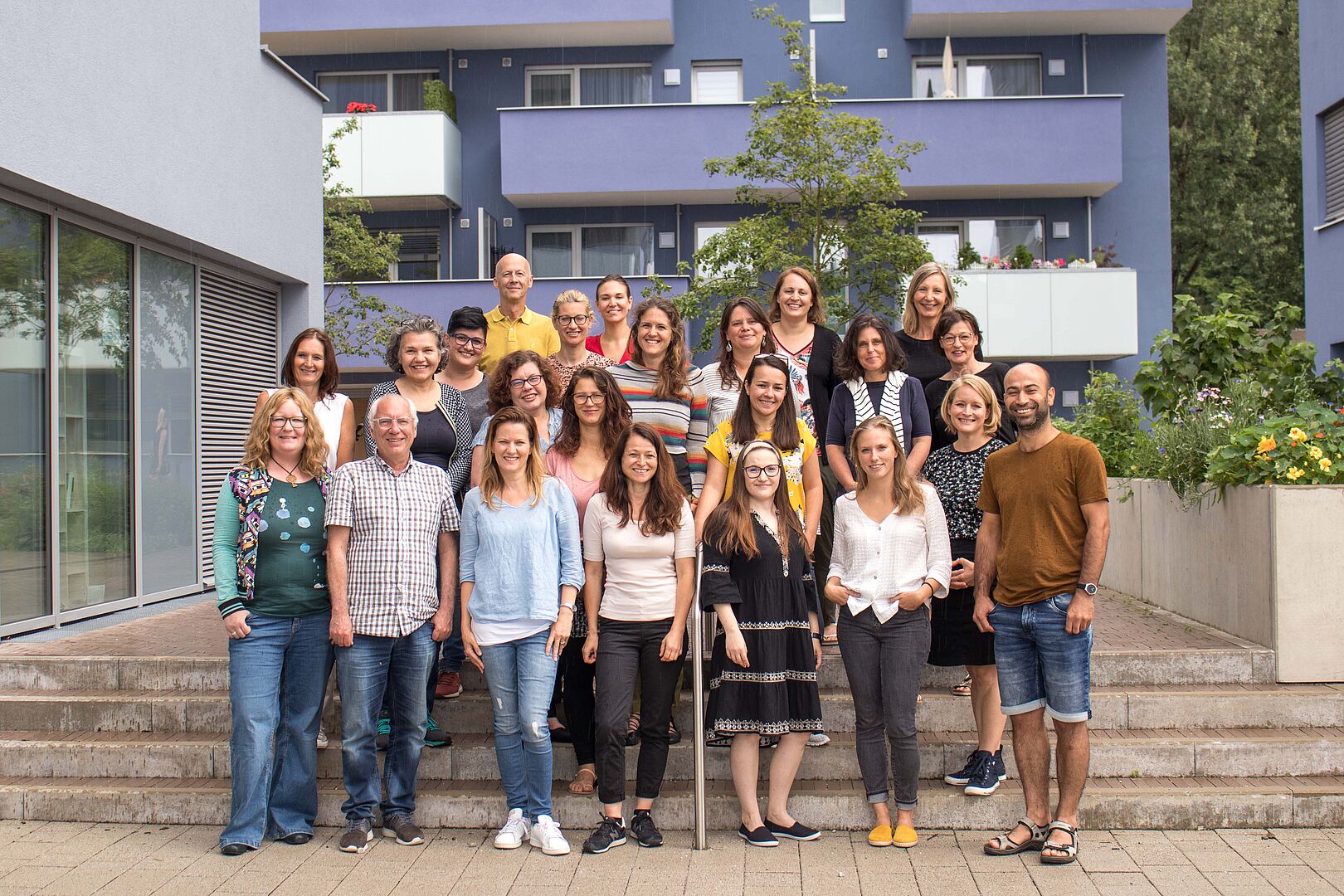 Das Team der Bewohnerservicestellen der Stadt