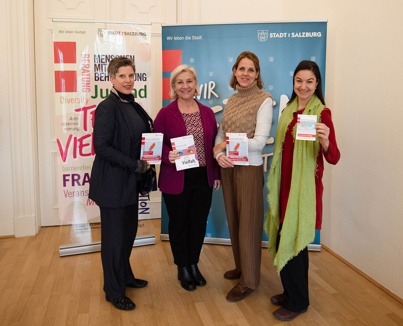 Präsentierten heute das Programm der "After Work Basics" 2024