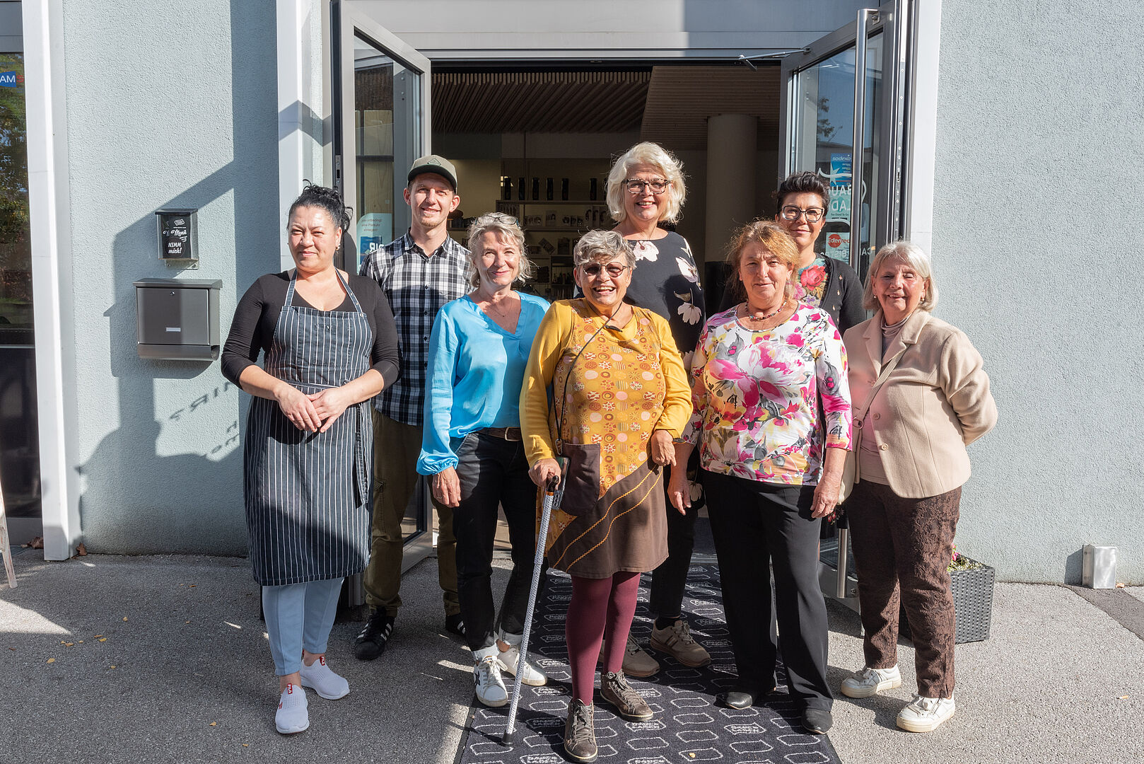 Machten sich ein Bild vor Ort: