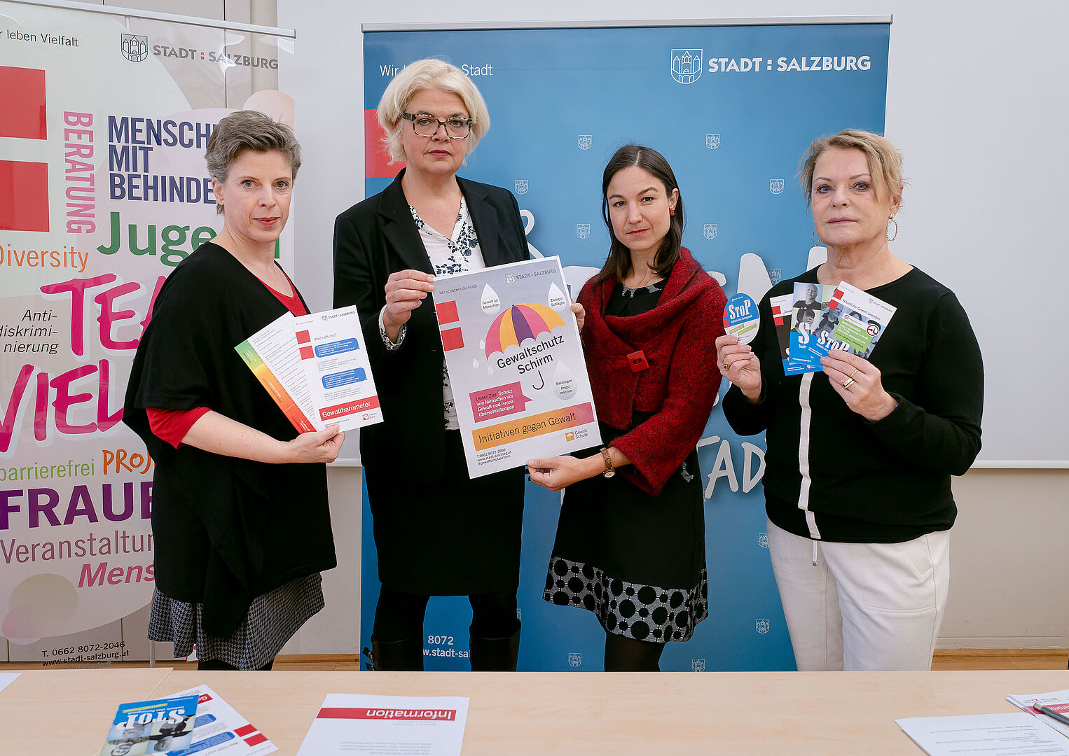 Vereint im Kampf gegen Gewalt: