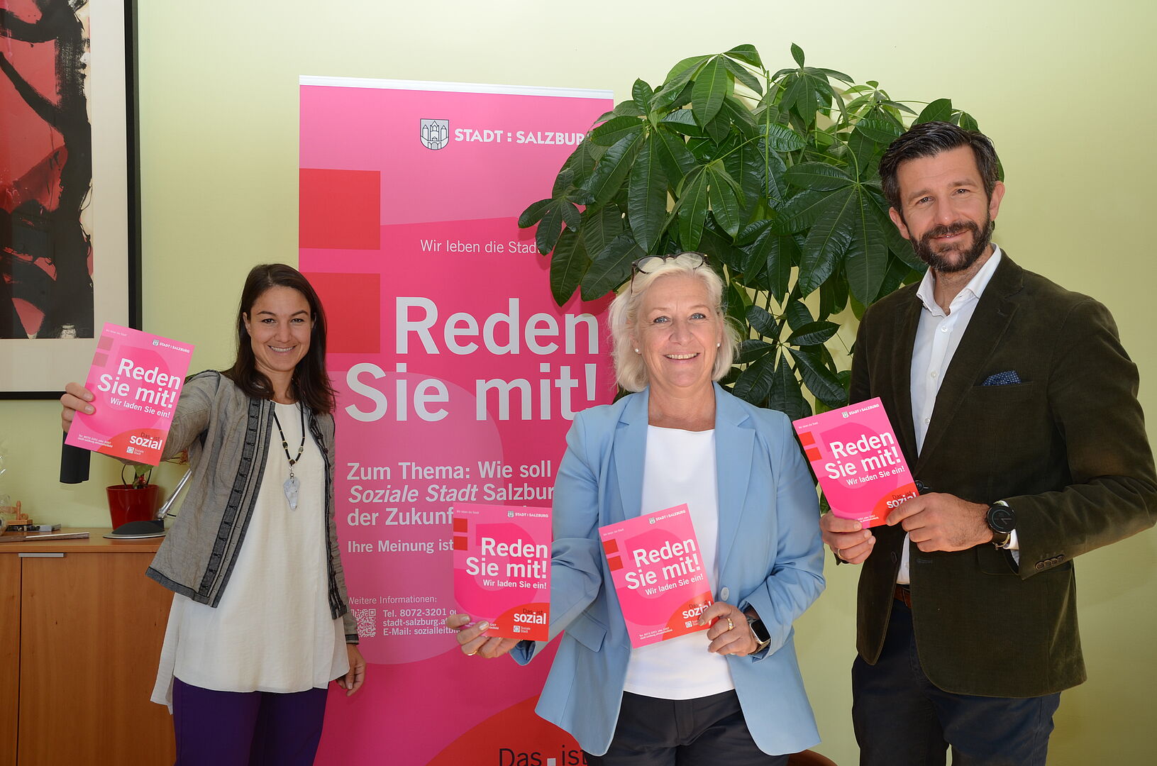 Laden alle ein, bei der Sozialen Stadt Salzburg mitzureden: