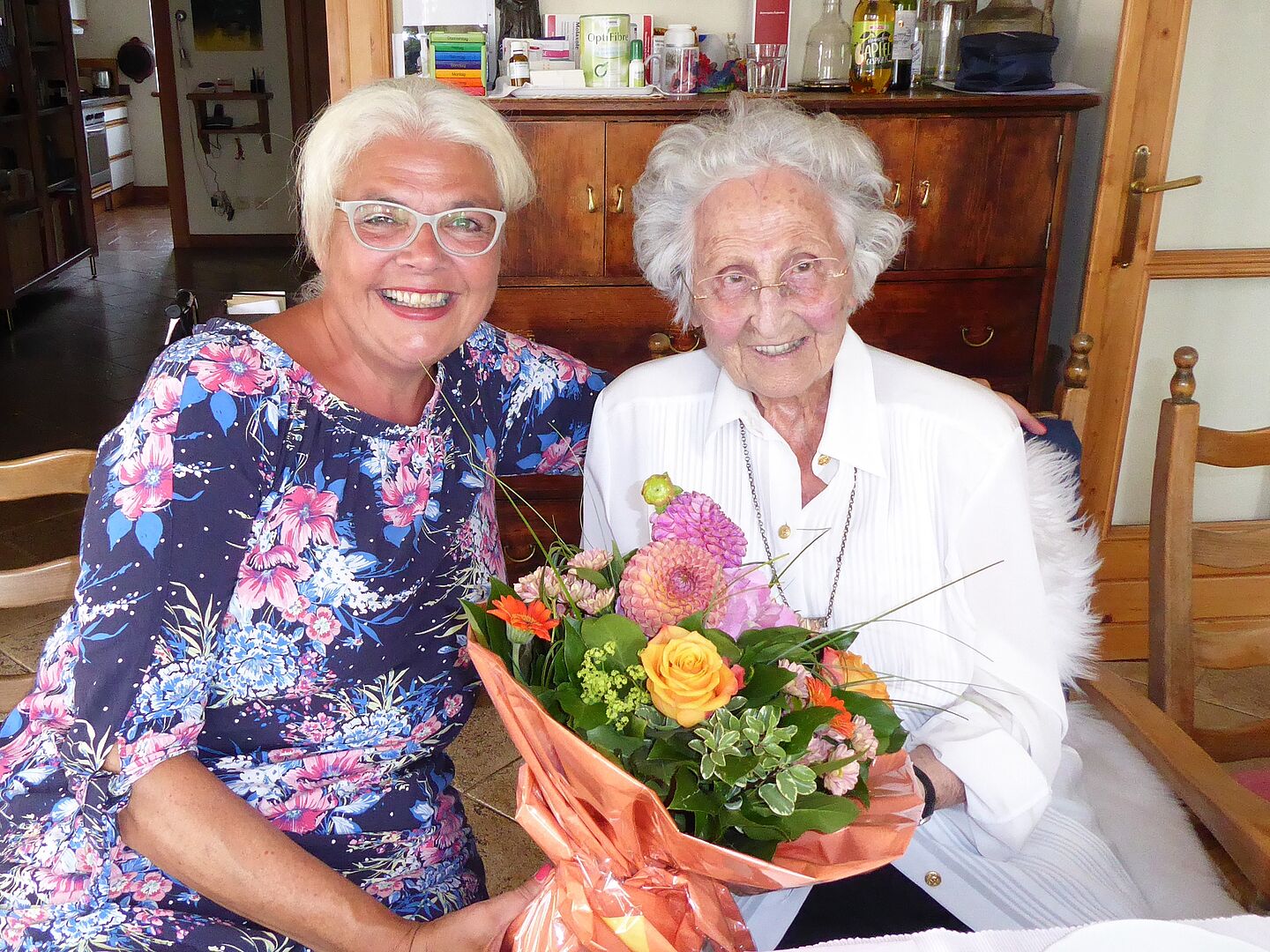 Freut sich über die Glückwünsche zum 100. Geburtstag: