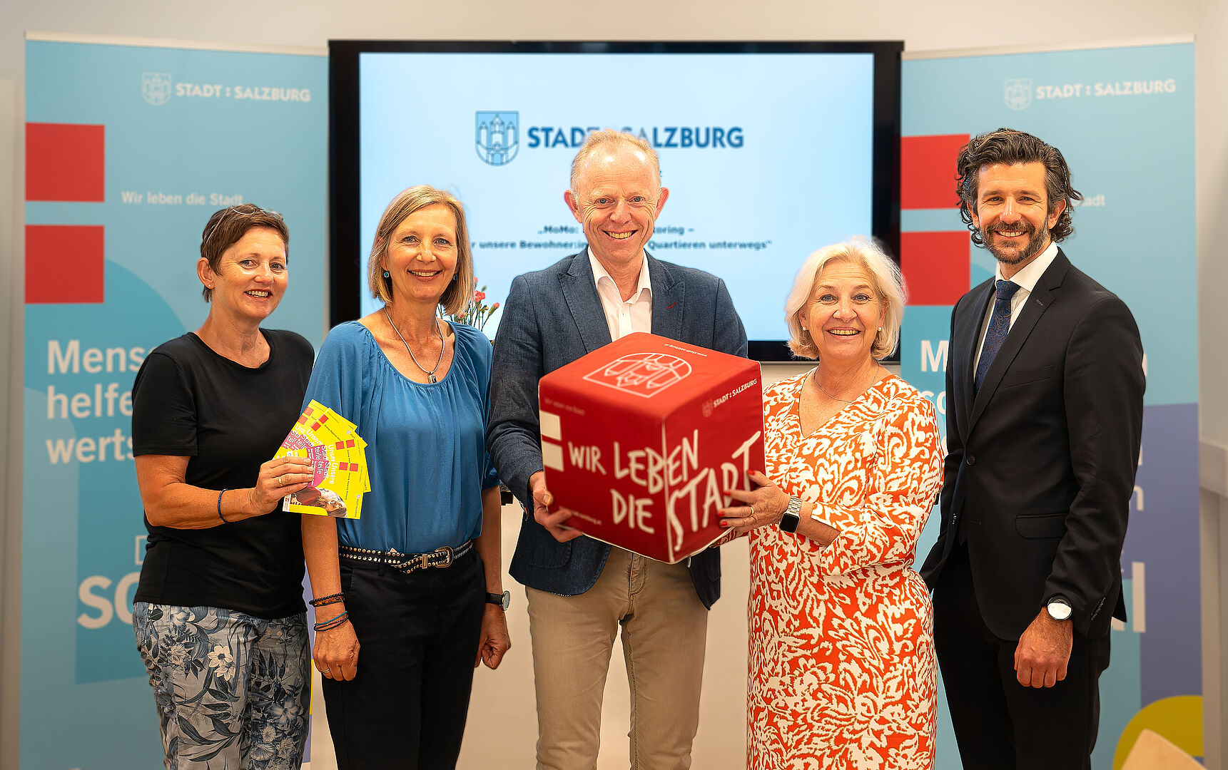 Sorgen gemeinsam für einen lebenswerten städtischen Sozialraum: