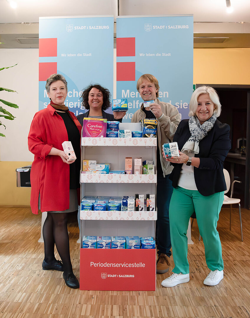 Ein Erfolgsprojekt auf vielen Ebenen - gegen "Periodenshaming" und Frauenarmut