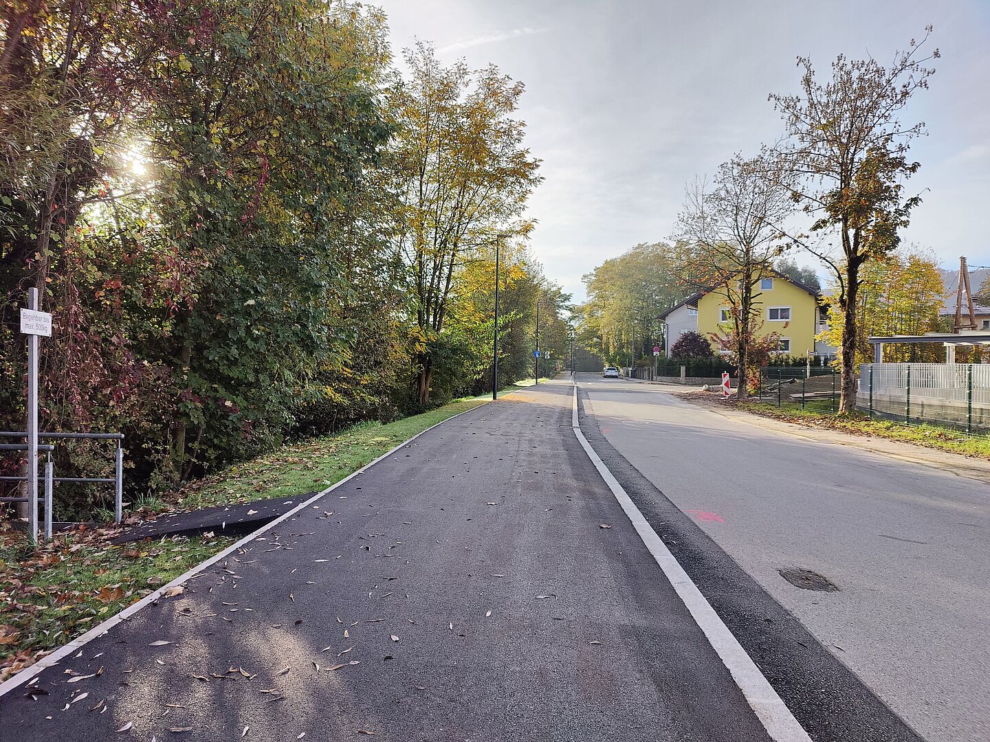 Geh- und Radweg Robingstraße