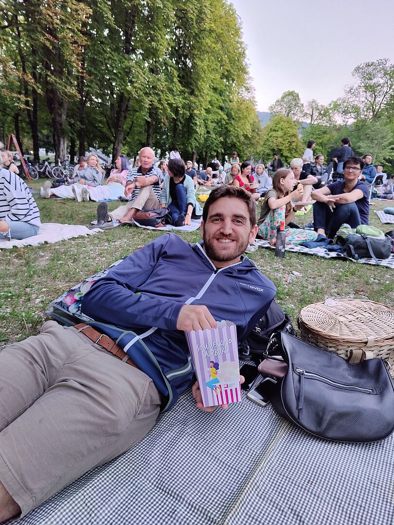 Das kostenlose Sommerkino erfreut sich jedes Jahr großer Beliebtheit.