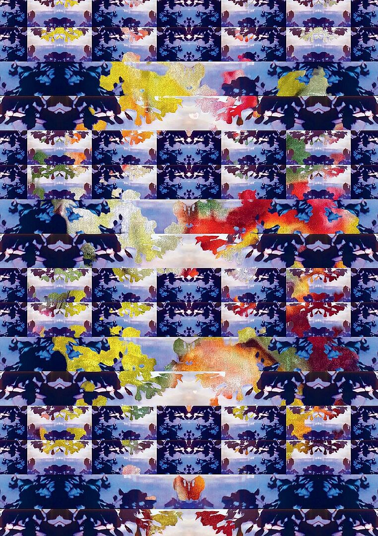 Ulrike Halmschlager, Halleluja oder die Öffnung des Himmels … Zwischen Ornament und Firmament, Digitale Fotografie, 2026