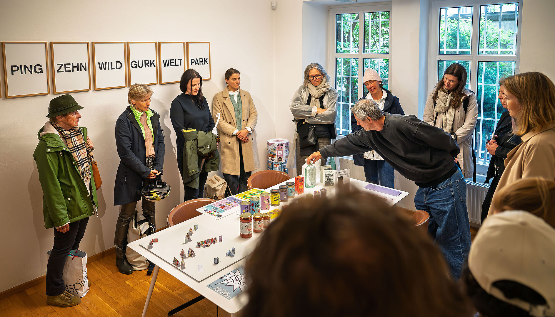 Bei Christian Steinwender konnten die Teilnehmer:innen spannende Einblicke in innovative Konzepte für Marken gewinnen.
