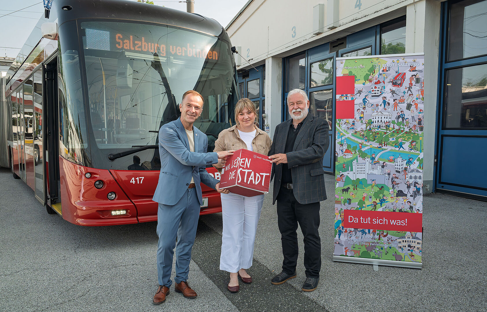 Salzburg verbinden: Stadt startet konkrete Verkehrsprojekte für die Menschen in der Stadt