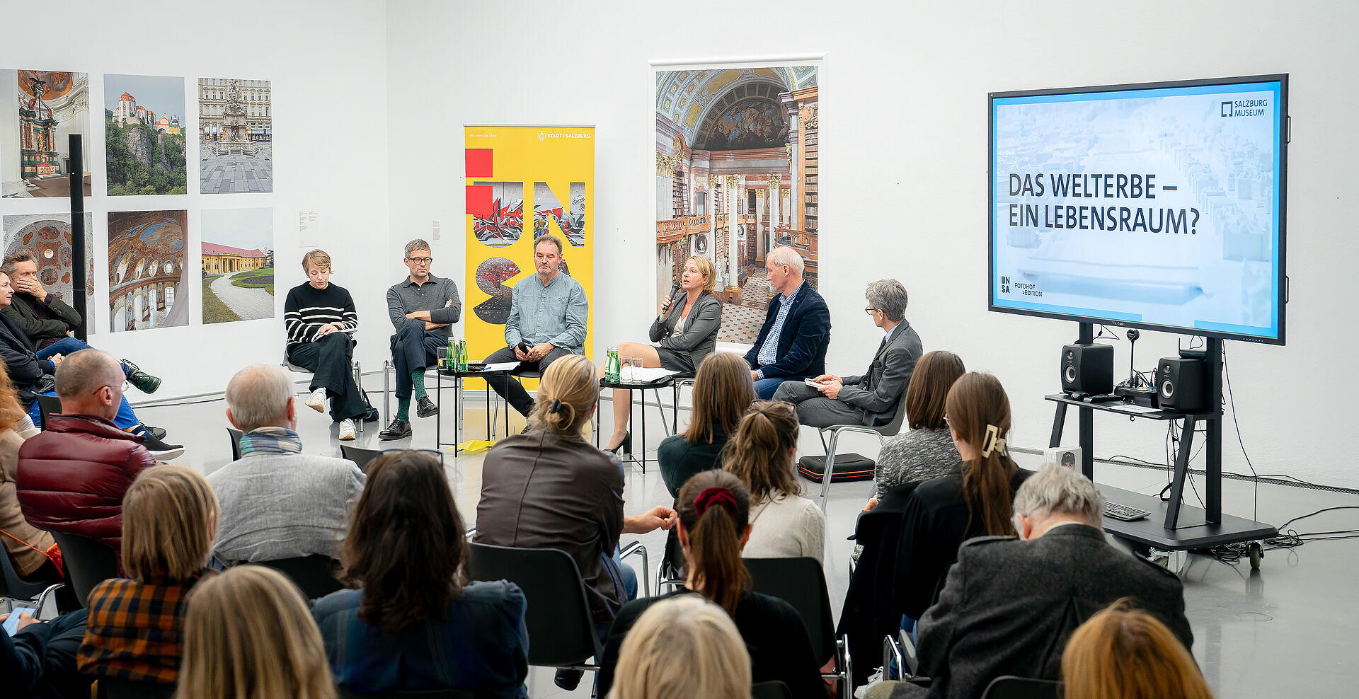 Etwa 50 Personen waren gestern bei der Dialogveranstaltung zum Welterbe dabei.