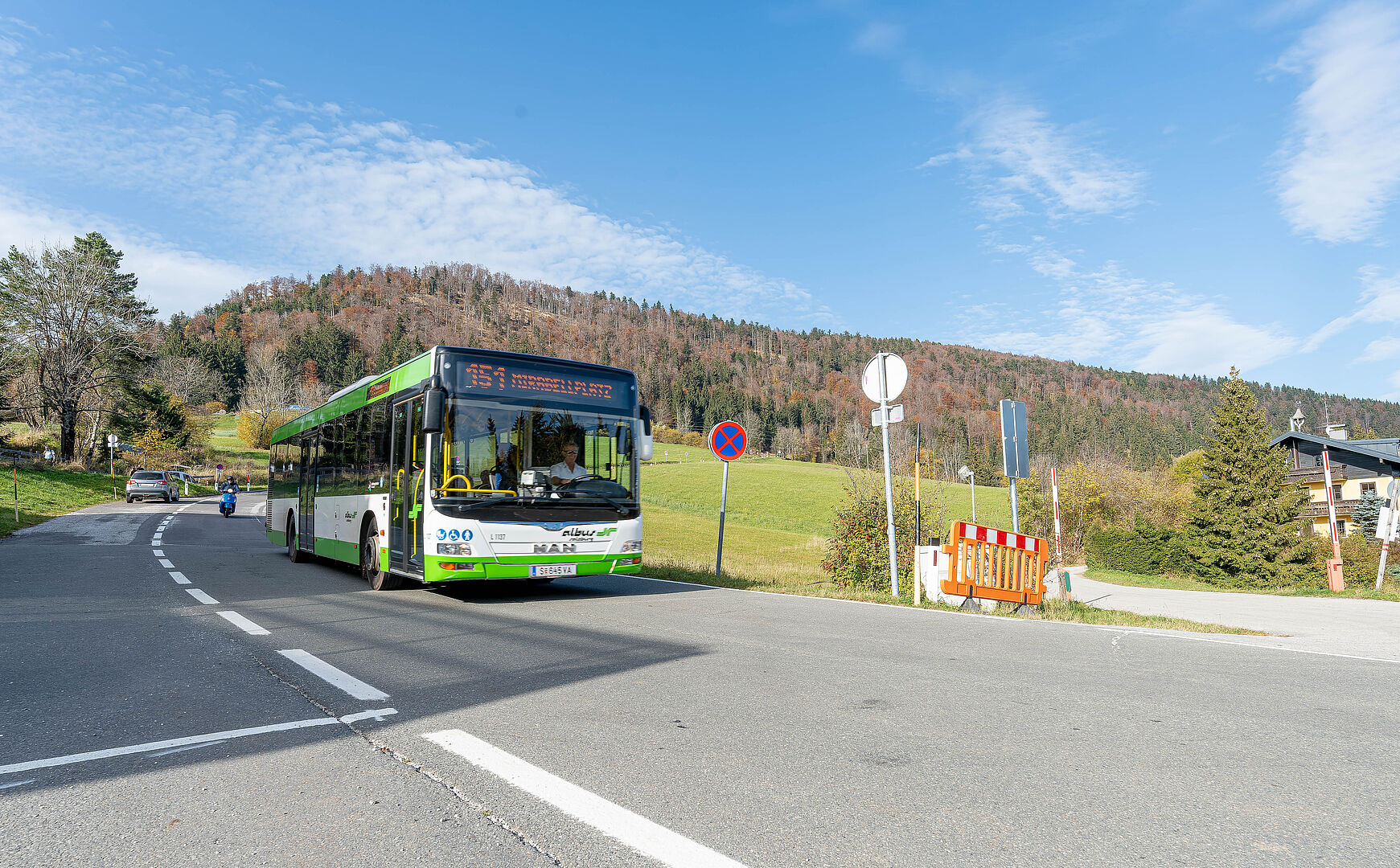 Alle 22 Minuten kann man diesen Sonntag kostenlos mit dem Gaisbergbus fahren