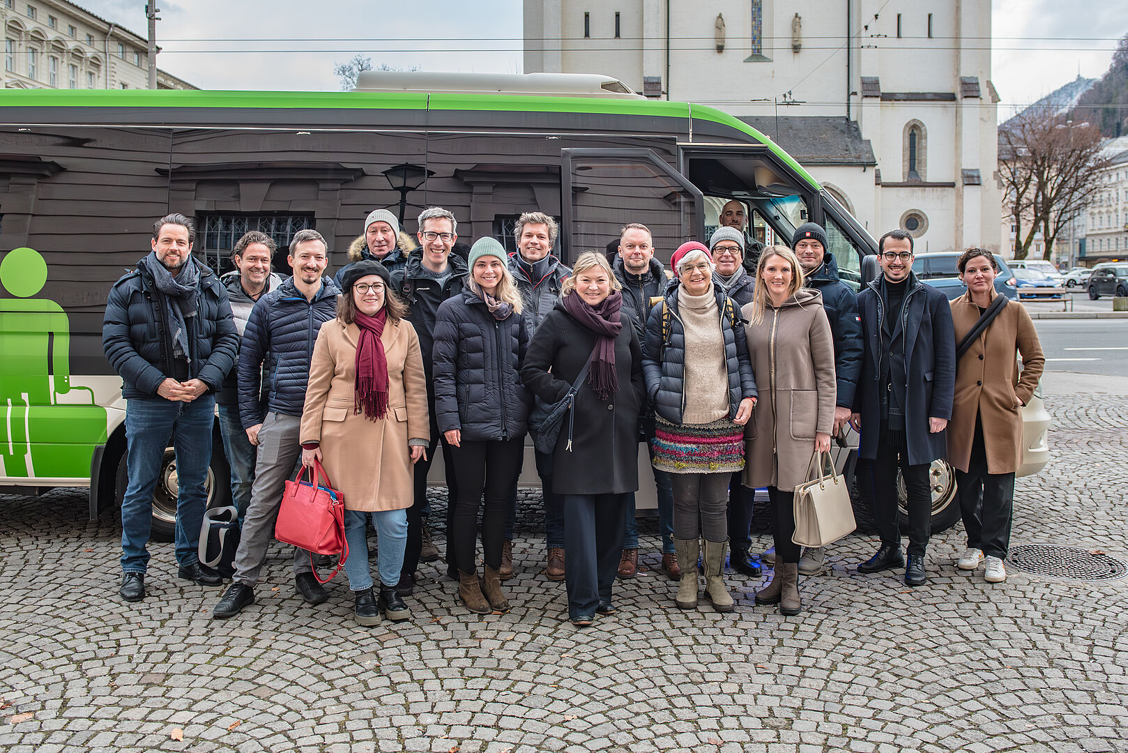 Insgesamt 20 Personen sind am vergangenen Freitag der Einladung zur REK Flächenexkursion gefolgt.