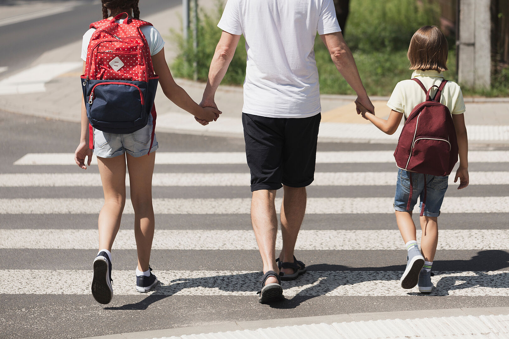 Bei der Volksschule Mülln und Volksschule Morzg sind seit Schulstart zwei neue Schulstraßen.