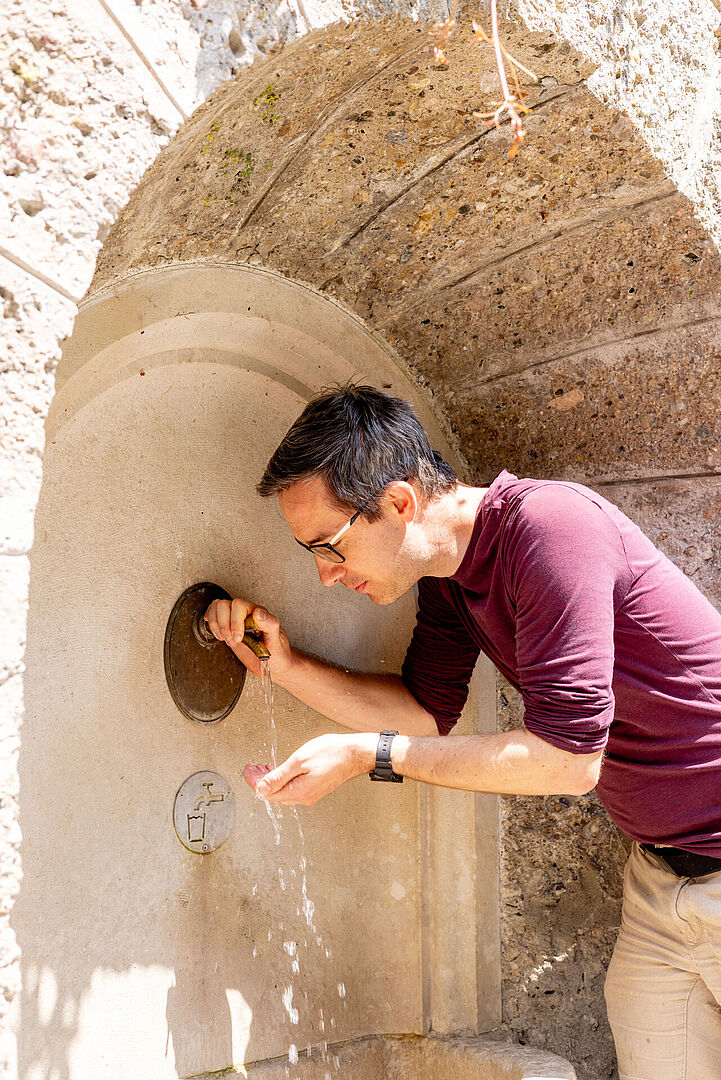 28 Trinkwasserbrunnen sind über die Stadt verteilt zu finden