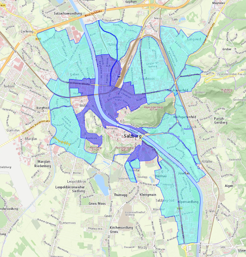 Gebührenpflichtige Kurzparkzone