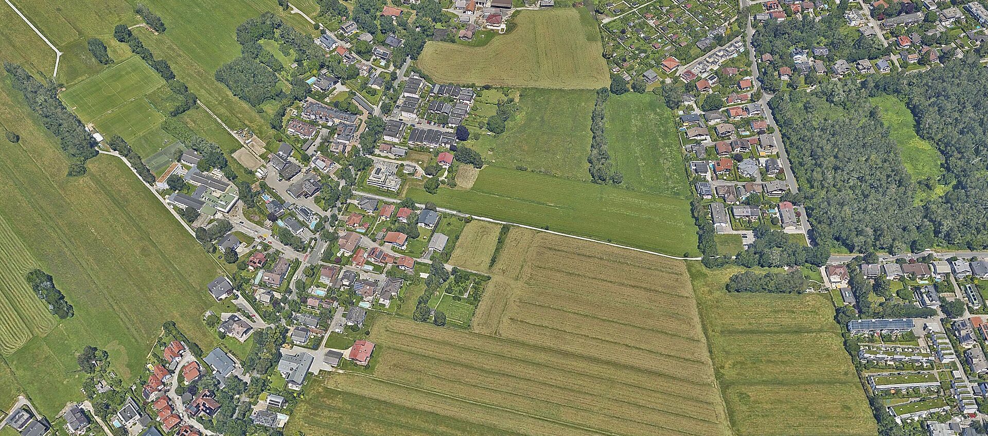 Josef-Moosbrucker-Weg aus der Vogelperspektive