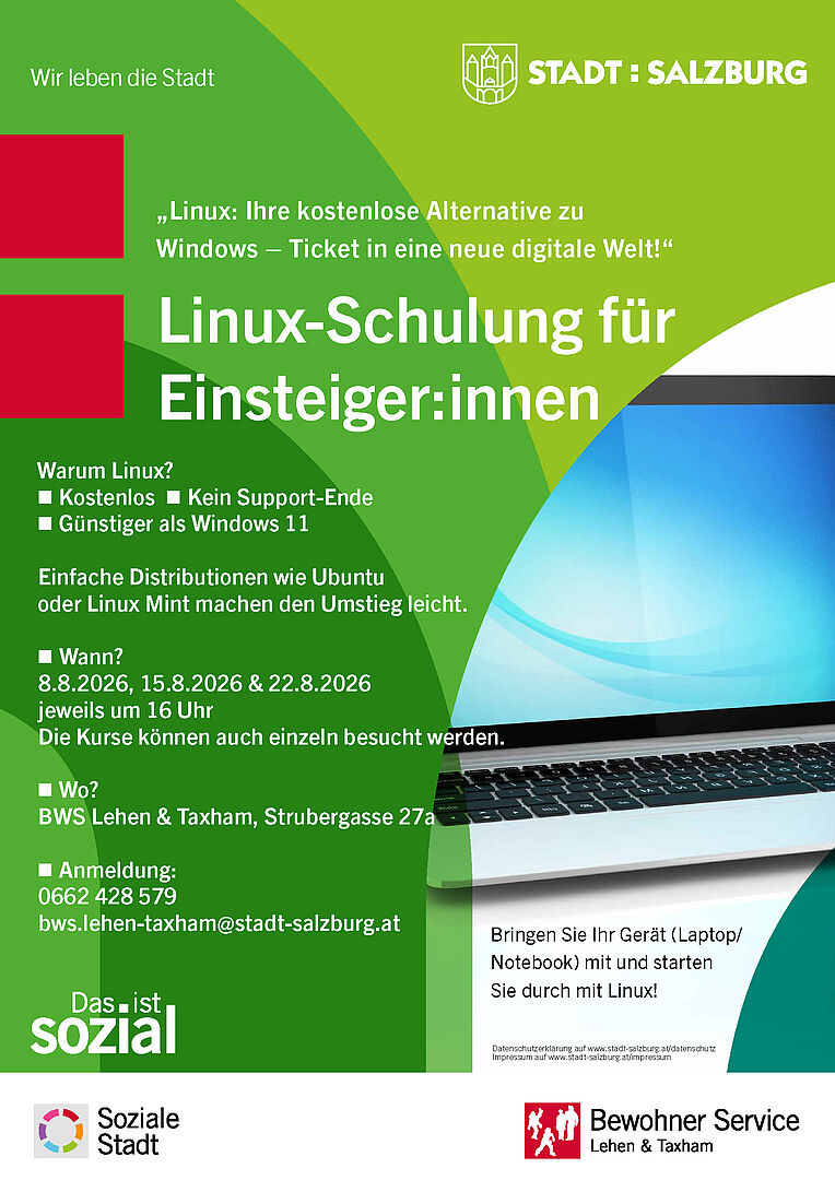 Linux-Schulung für Einsteiger:innen Linux-Schulung für Einsteiger:innen