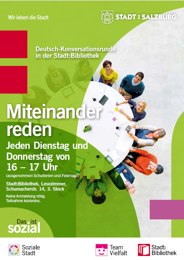 Flyer Konversationsrunde