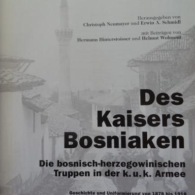 Buchcover "Des Kaisers Bosniaken."